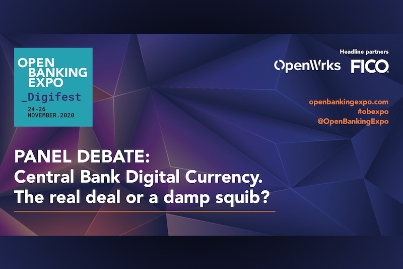 Poster - OBE Digifest 2020 - Central Bank Digital Currency – The real deal or a damp squib