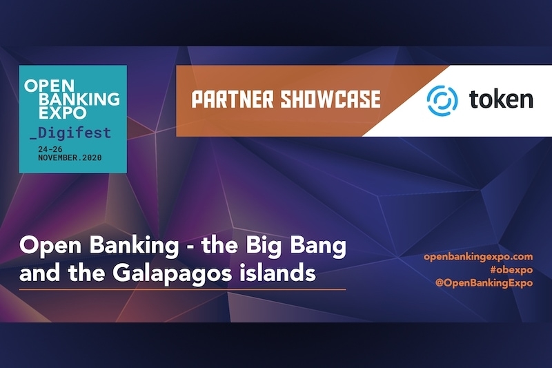 Poster - OBE Digifest 2020 - Open Banking – the Big Bang and the Galapagos islands