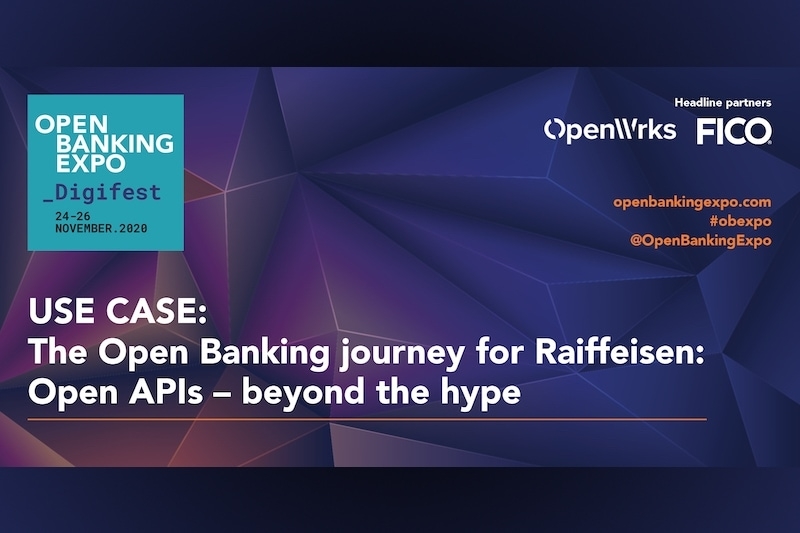 Poster - OBE Digifest 2020 - The Open Banking journey for Raiffeisen Open APIs – beyond the hype