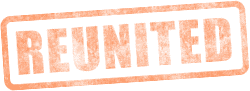 Reunited stamp Reunited stamp
