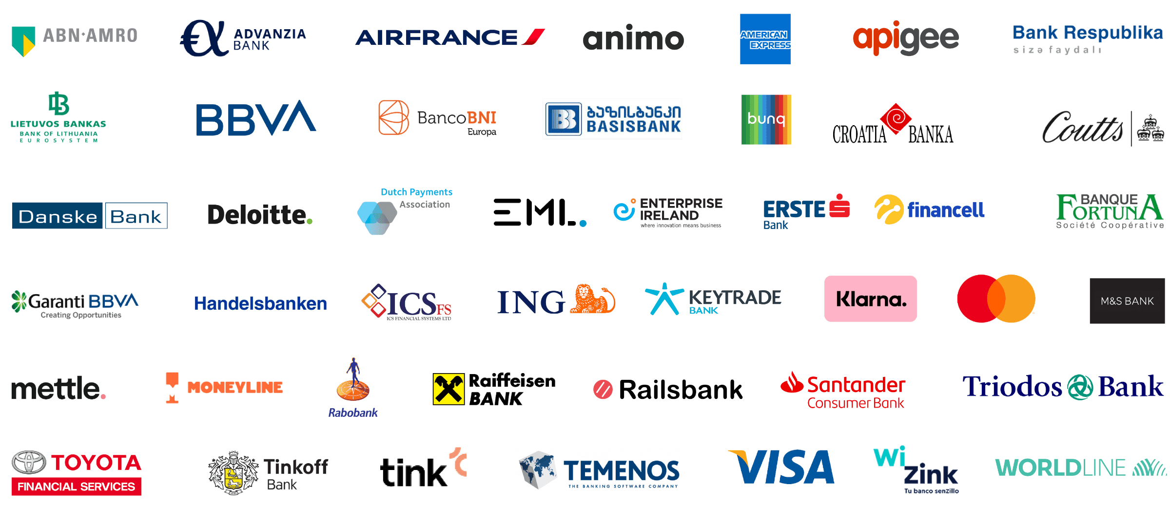 Brands who have attended Europe 2021