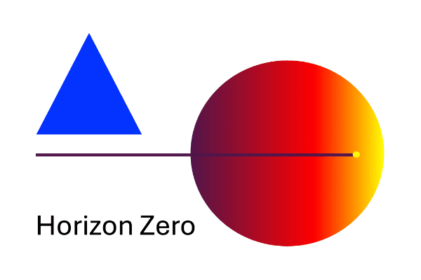 Horizon zero logo