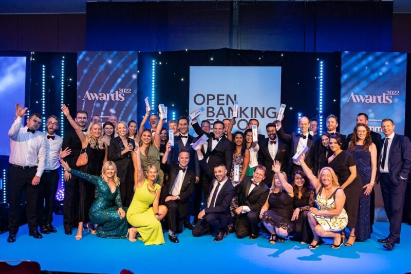 Open Banking Expo Awards All winners on stage