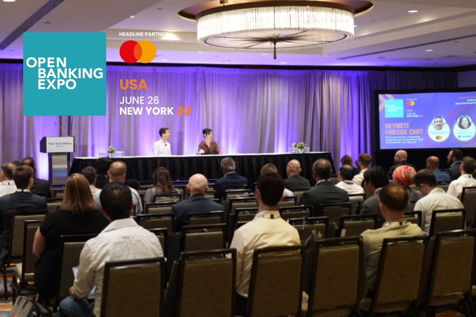 Mastercard and Lendio in discussion at Open Banking Expo USA 2025