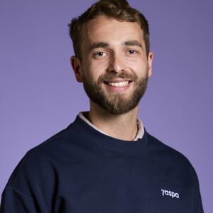 Max Collinge, vice president of product at Yaspa