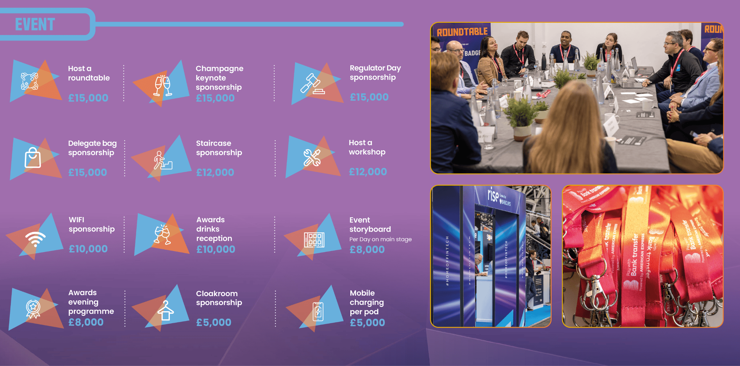 Sponsor options 2 Sponsor options 2