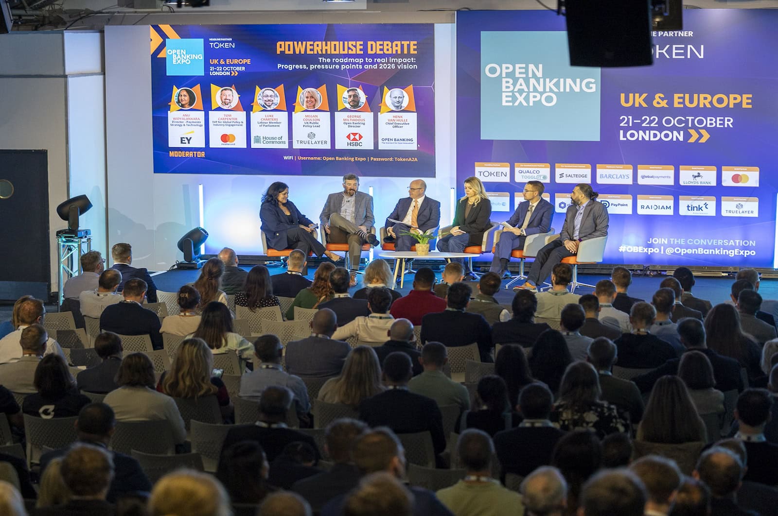 Powerhouse Debate on the Main Stage at Open Banking Expo UK & Europe 2025