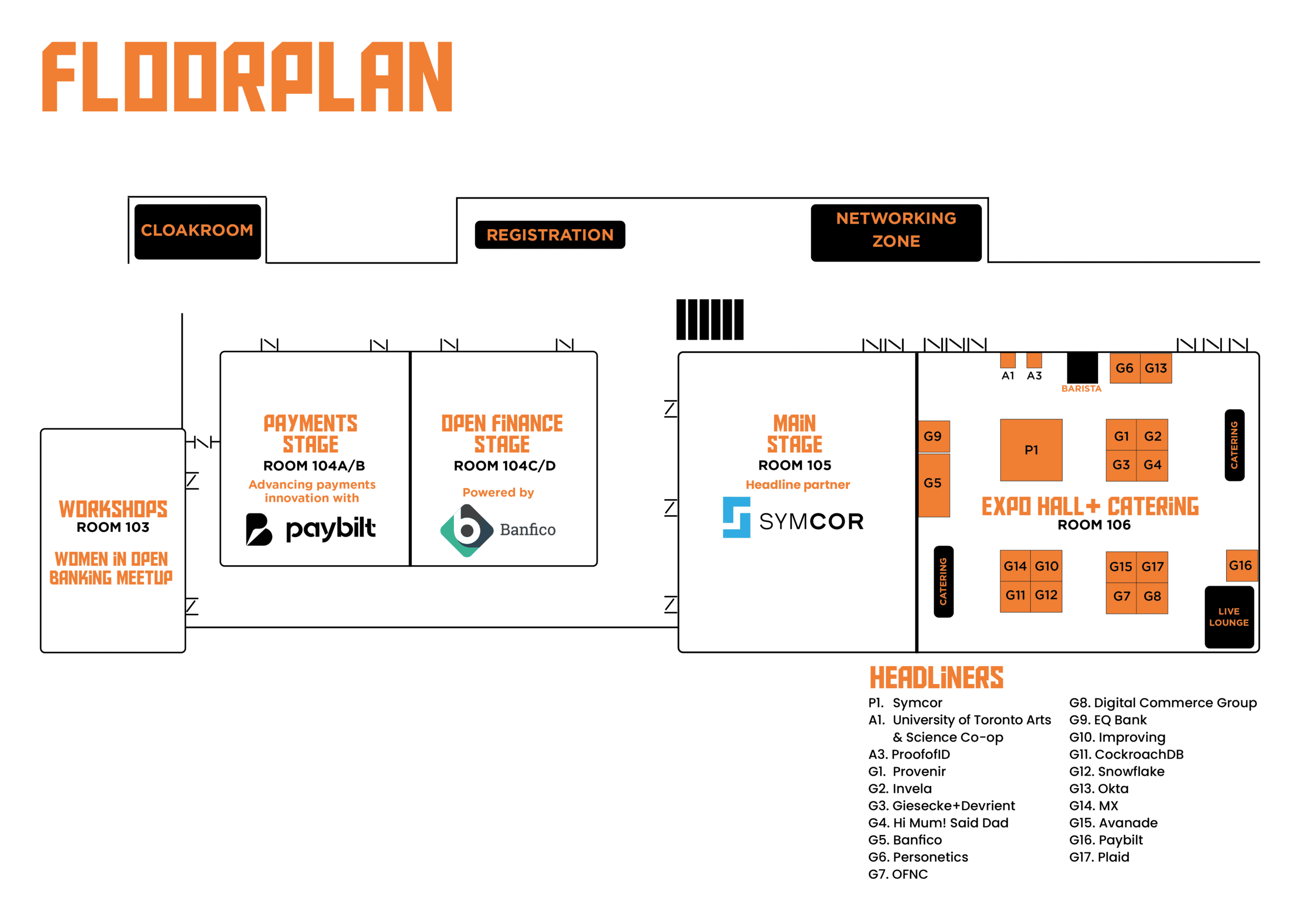 Canada 2026 Expo Floorplan for App & Web