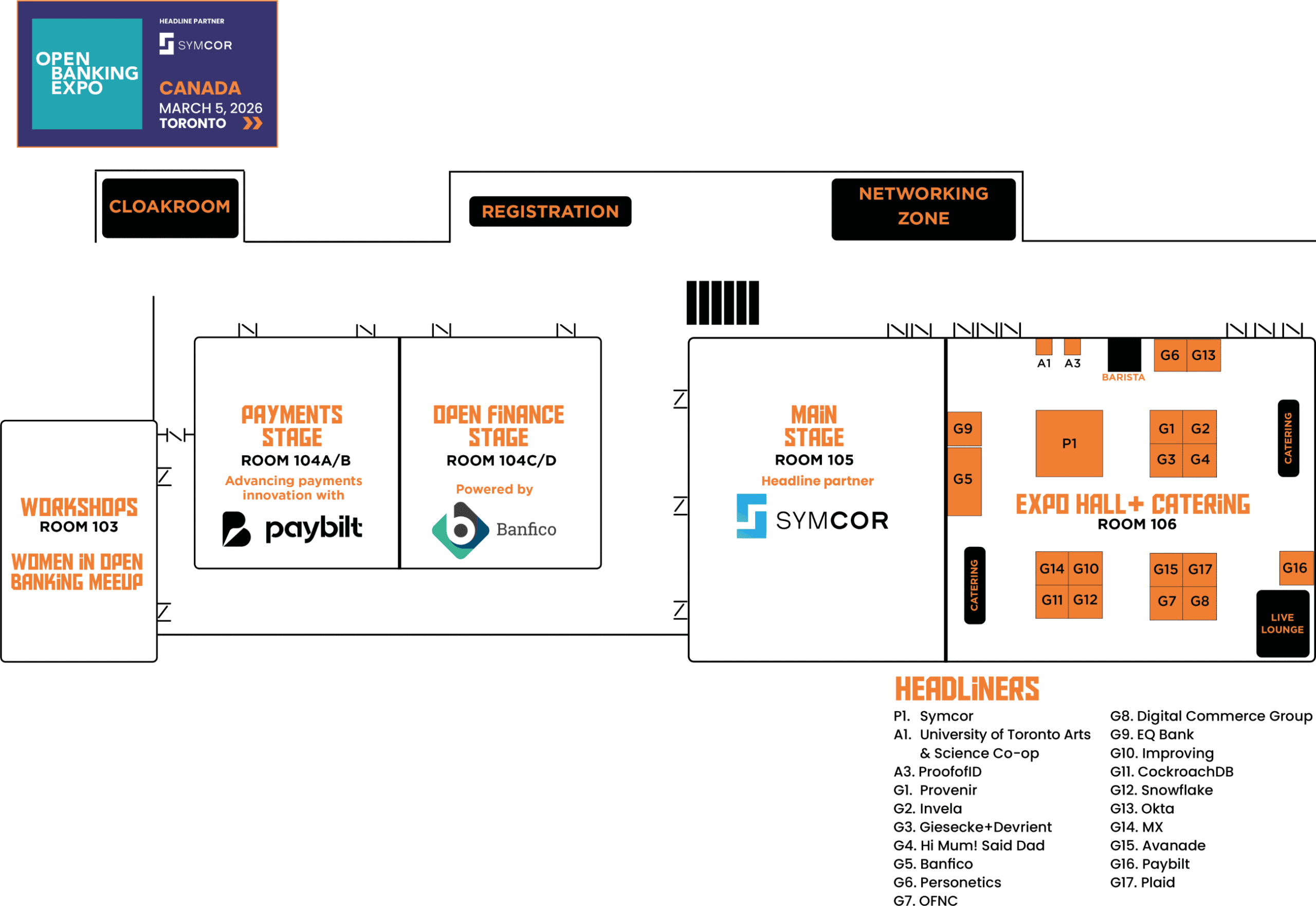 Canada 2026 Expo Floorplan