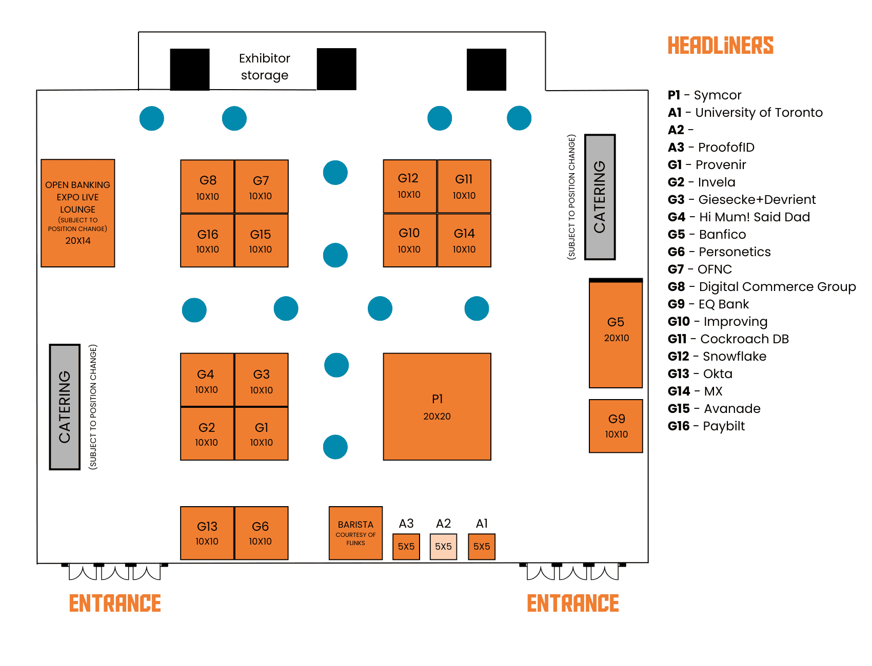 Canada 2026 Expo Floorplan