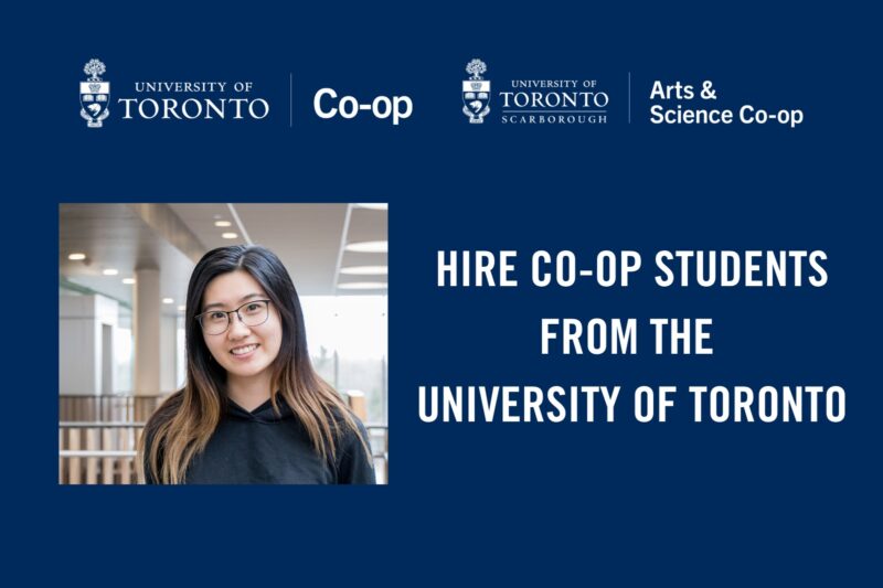 HIRE CO-OP STUDENTS FROM THE UNIVERSITY OF TORONTO (1)