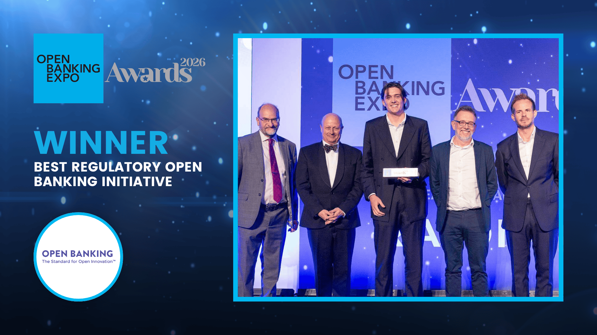Winner Graphics - Best Regulatory Open Banking Initiative